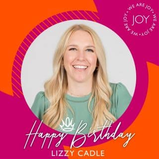 When it comes to our astounding Marketing Manager, Lizzy Cadle, you can’t anticipate anything less than a goal-driven, brilliant and dependable professional who's all about the TEAM! ​

#TeamJOY wishes you the happiest of birthdays and thank you for being a phenomenal and motivational woman inside and out. 🧡​
​
#WeAreJOY #HappyBirthday #WomanOfExcellence