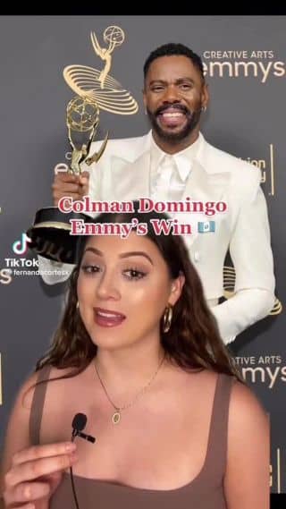 #ColmanDomingo proudly represented our Afro-Latinos at the Emmy’s! 🇬🇹

@KingofBingo became the first Guatemalan actor to win an Emmy for Best Guest Actor in a Drama Series for his role on the highly successful TV show, @Euphoria. His performance as Ali was unparalleled. Congratulation on such a historic win! 👏🏾👏🏾

📸: TikTok|fernandacortesx
#WeAreJOY #AfroLatinos #RepresentationMatter #EmmyAwards
