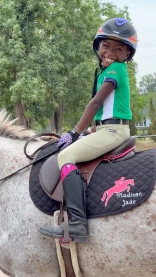 Dropping motivation with a splash of adorable #BlackGirlMagic down your timeline. ​
​
“It’s not about where you started…but where you’re going. Consistency is key, this is only the beginning! 💕”​
​
📸: @simply_madisonjade​
#SelfCareSunday #SimplyMadisonJade #BlackGirlRideHorses